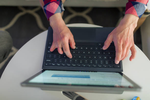 istock Woman With Disability Working From Home 1304361880