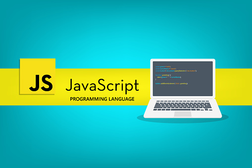 Javascript Javascript Programming Language With Script Code On Laptop ...