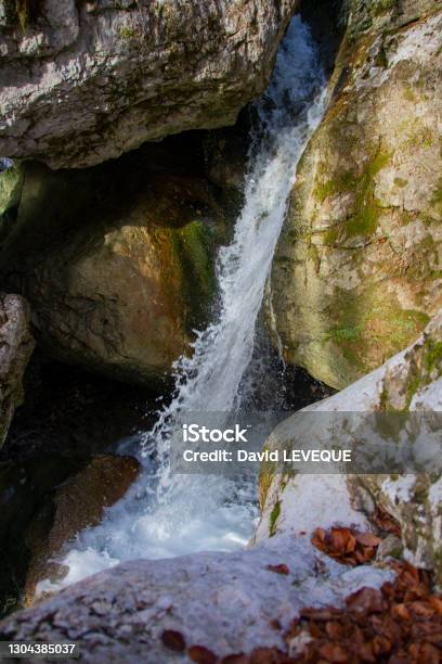 Mountain Torrent To Montmin Stock Photo - Download Image Now - Color Image, France, Haute-Savoie