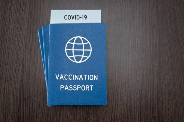 Photo of Concept of global vaccination passport. Certificate for those who received the coronavirus vaccine