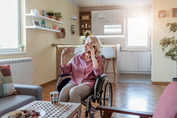 istock Staying connected to her loved ones 1304386514