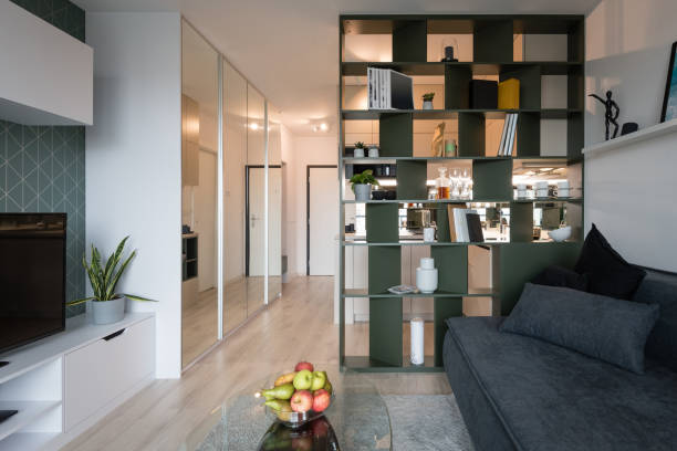 istock interior of modern apartment 1304390117