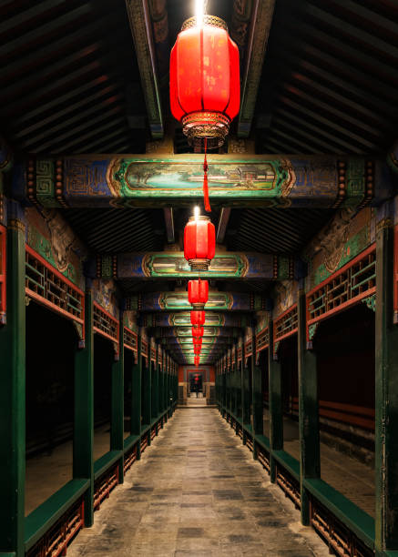 istock Long Corridor of Summer Palace, Beijing, China 1304392640