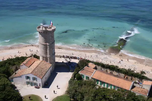 View from the lighthouse of Saint Clement des Baleines, Ile de Ré