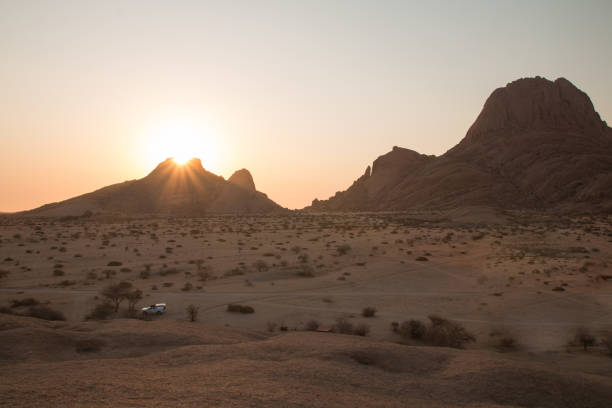 Spitzkoppe mountain and rock formations, Erongo, Namibia, Africa