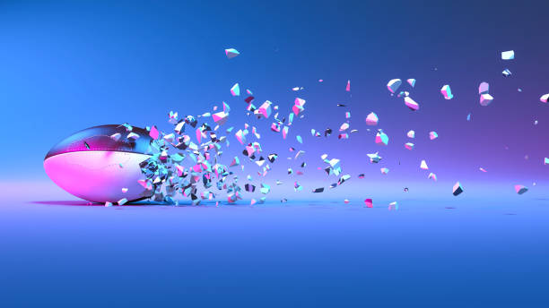 istock rugby ball falling into small pieces in neon lighting 1304406389