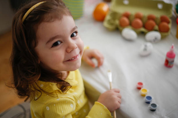 istock Creative Easter girl stock photo 1304410434