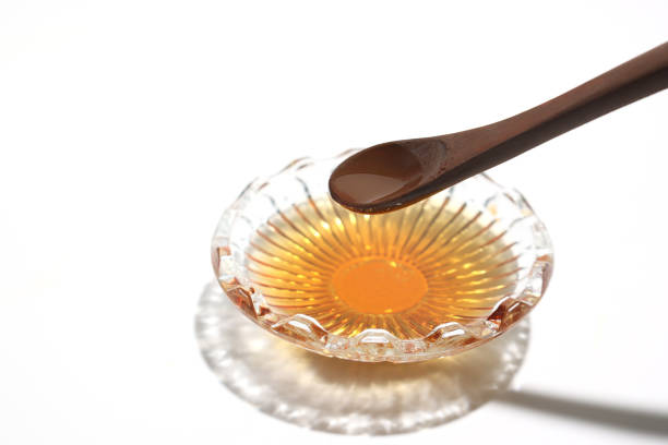 black vinegar in the glass bowl