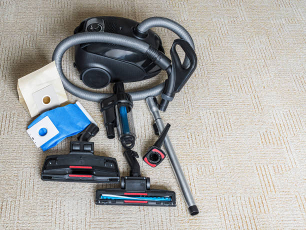 istock Vacuum cleaner attachments on carpet 1304422461