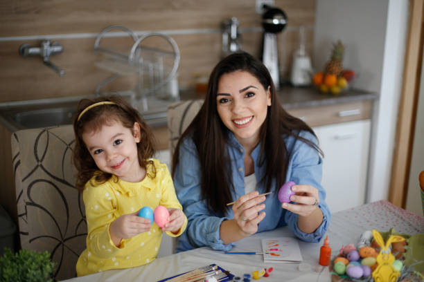 istock Colorful easter holiday stock photo 1304422577
