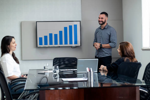 istock People at a business meeting. 1304431833