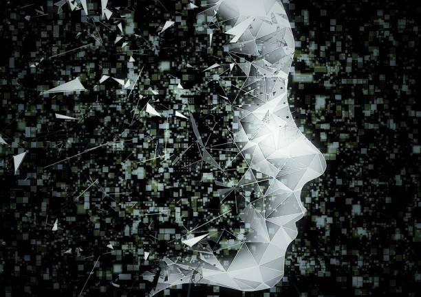 istock 3D illustration of an abstract person's profile 1304432925