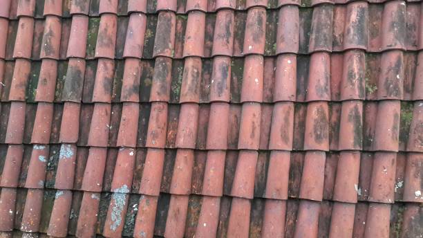 istock Roof tile for a house 1304434073