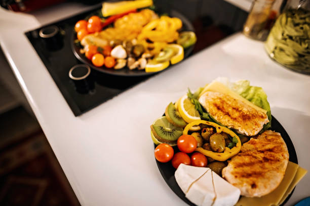 istock Fresh meal on a plate 1304437460
