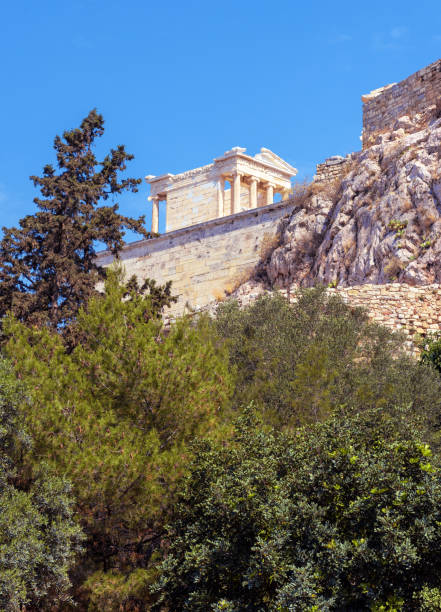 istock Athena Nike temple on Acropolis of Athens, Greece 1304444592