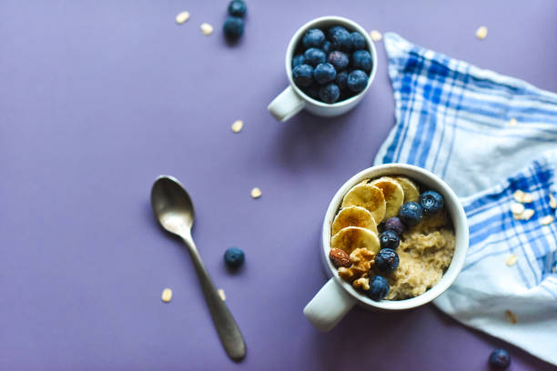 Fresh Blueberry Banana Oatmeal