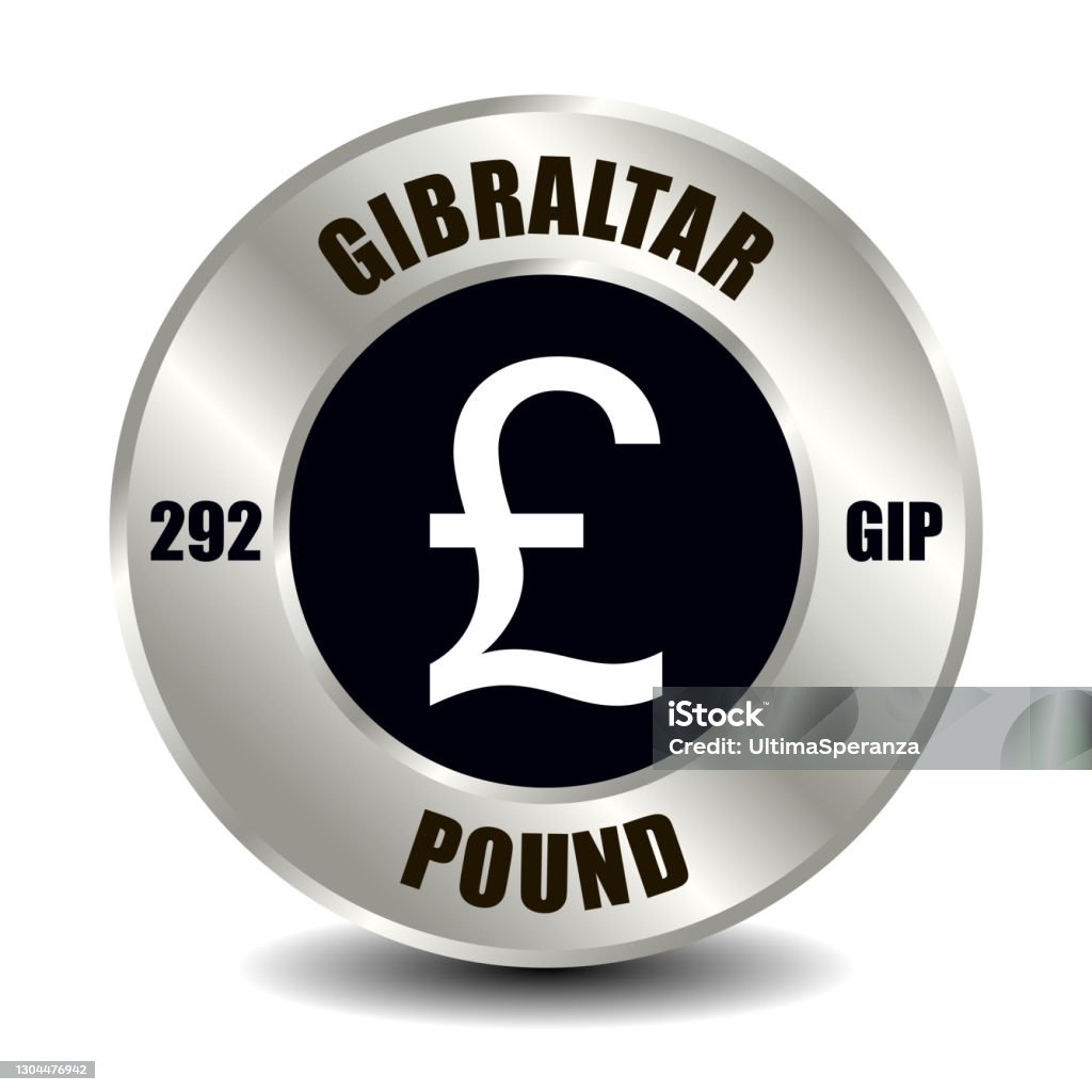 Gip Bank Notes Gibraltar Pound Gip Stock Illustration - Download Image Now ...