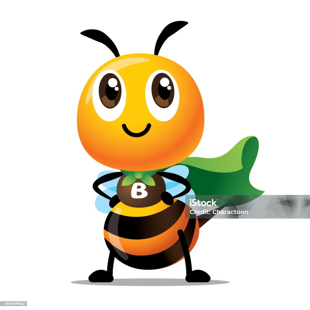 Hoạt Hình Con Ong Dễ Thương Với Trang Phục Siêu Anh Hùng Sẵn Sàng ...