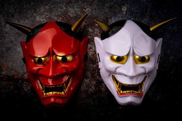 istock Japanese Hannya Mask 1304486002