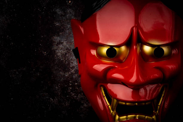 istock Japanese Hannya Mask 1304486991