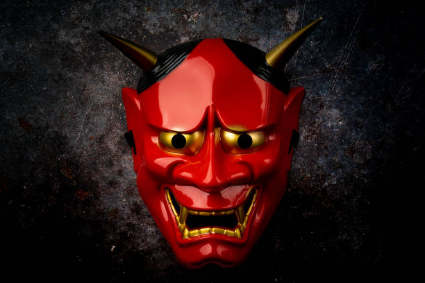 istock Japanese Hannya Mask 1304487038