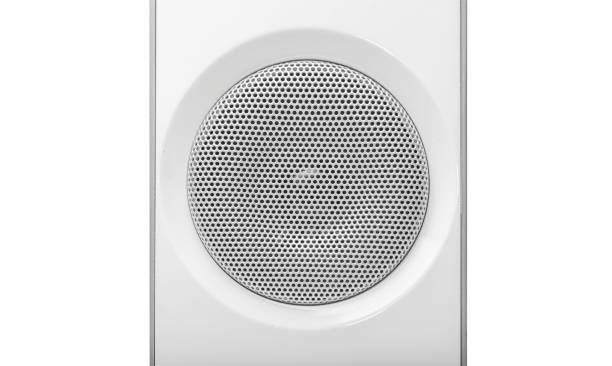 istock White acoustic speaker close-up. Sound speaker .. 1304487894