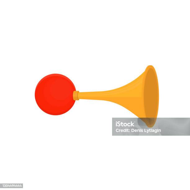 Three Vuvuzelas Stock Illustration - Download Image Now - Vuvuzela