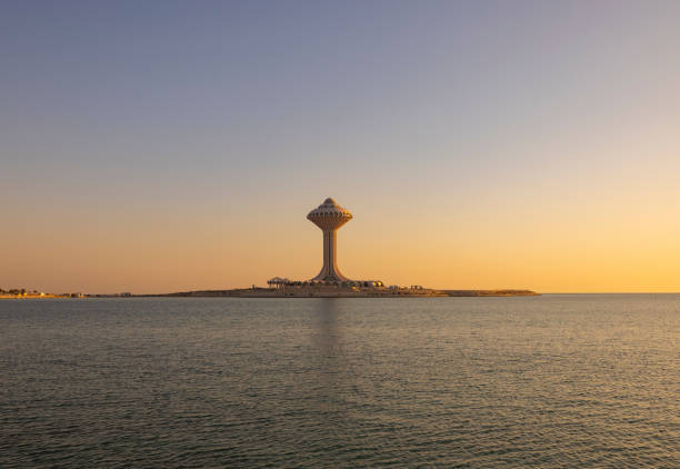 istock Al Khobar Water Tower during sunrise, Eastern Province, Saudi Arabia 1304509032