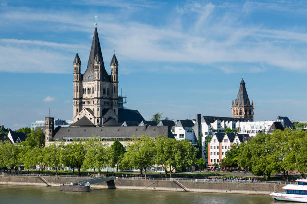 istock Great St. Martin Church in Cologne, Germany 1304513244
