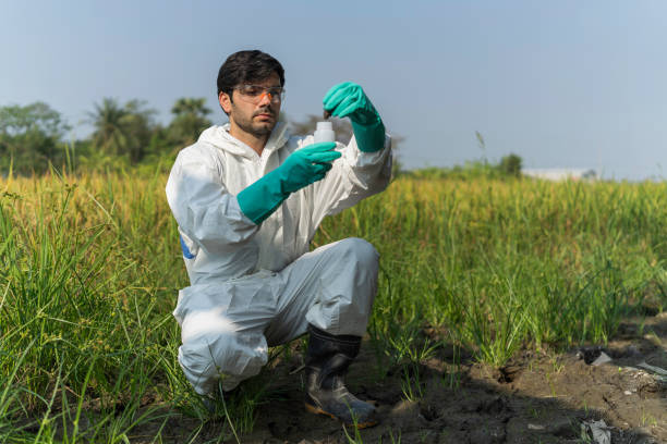 istock A man in full body protective suit collecting samples of soil 1304521596