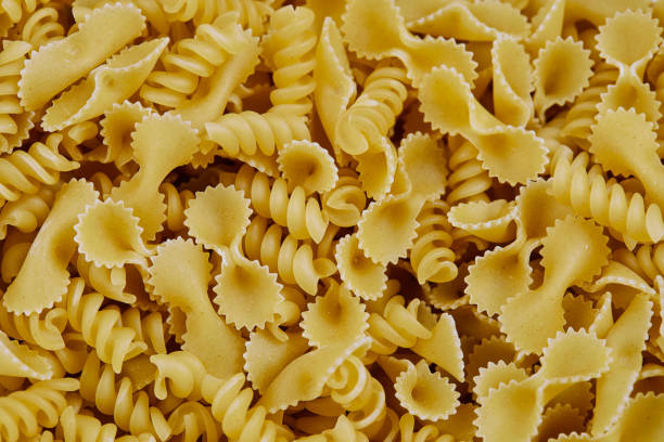 istock A bunch of mixed pasta scattered on table 1304522163