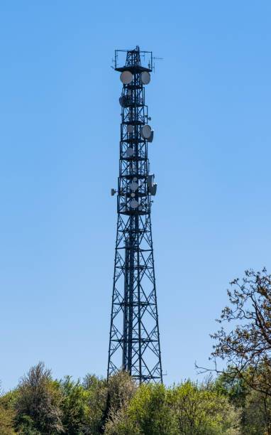 istock telecommunication mast with TV antennas 1304528261