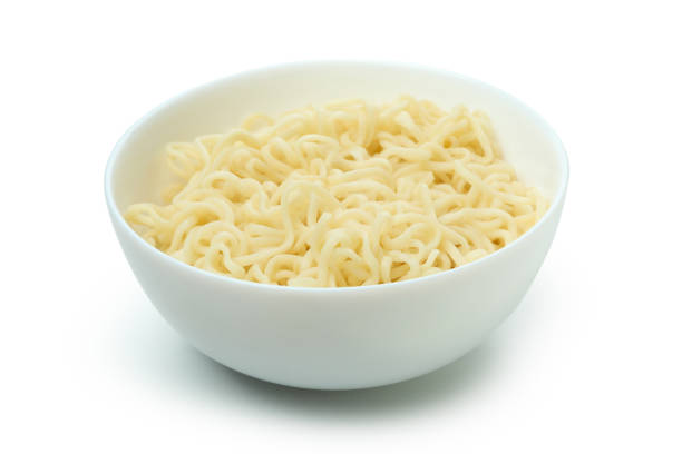istock Bowl with noodles isolated on white background 1304536236
