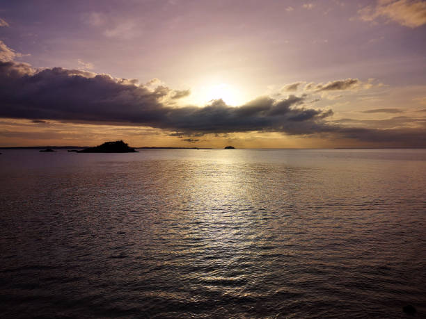 istock Sunset in Malapascua, Philippines 1304537044