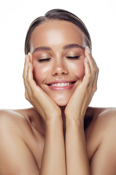 istock Beautiful happy woman 1304541554