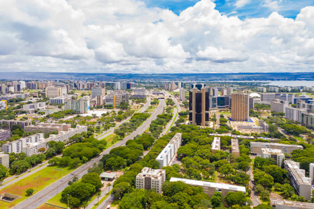 banking sector in the Federal District, Brasilia, Brazil banking sector in the Federal District, Brasilia, Brazil brasilia stock pictures, royalty-free photos & images