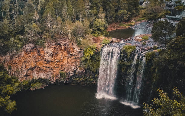 istock waterfall at dorrigo national park 1304542172