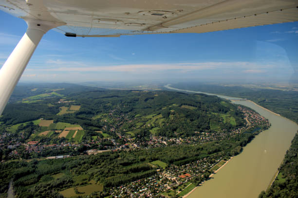 istock Majestic Danube river in Austria seen from a small plane 11.9.2020 1304544807