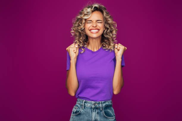 istock Beautiful emotional woman 1304546642