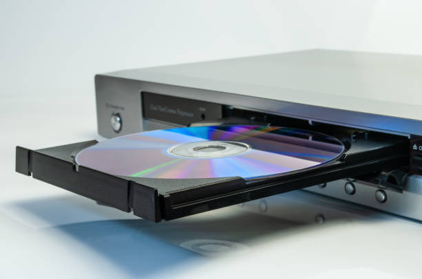 istock modern audio device with open tray and laserdisc on white background close-up 1304550953