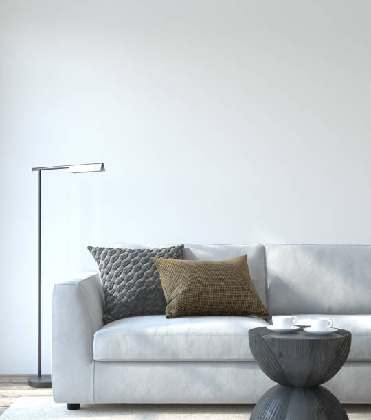 istock Modern living room interior. Interior mockup. 3d render. 1304551055