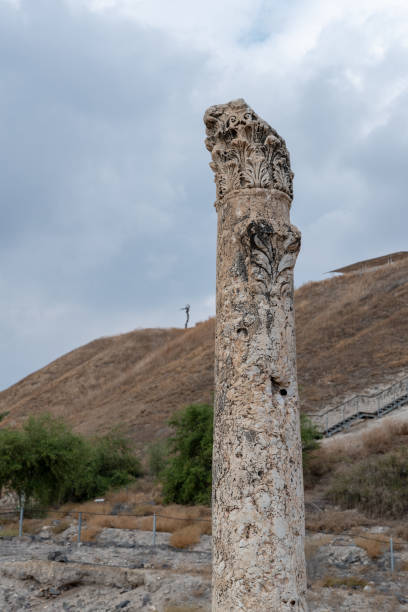 istock Columns at Beit She'an in Israel 1304558303