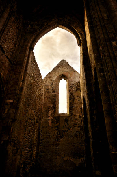 istock Saint Mathieu the Abbey and the ruins, Brittany 1304563859