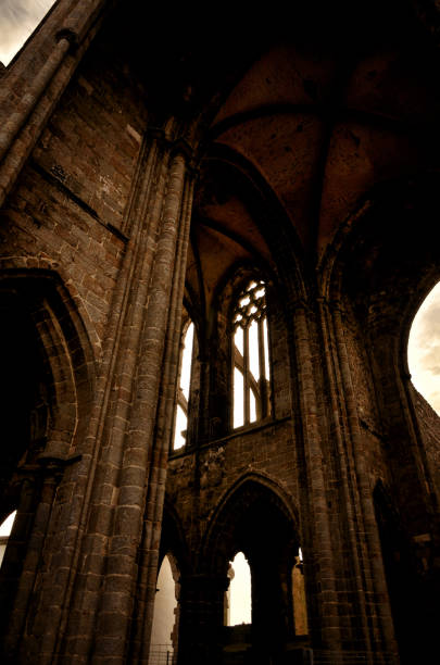 istock Saint Mathieu the Abbey and the ruins, Brittany 1304563867