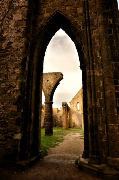istock Saint Mathieu the Abbey and the ruins, Brittany 1304563874