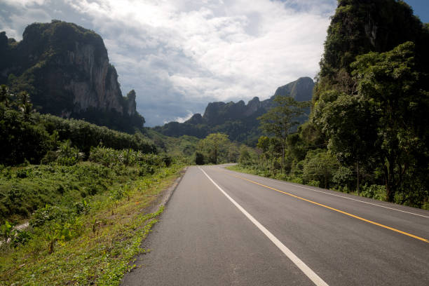 istock The Beautiful romantic mountain route in Thailand 1304567253