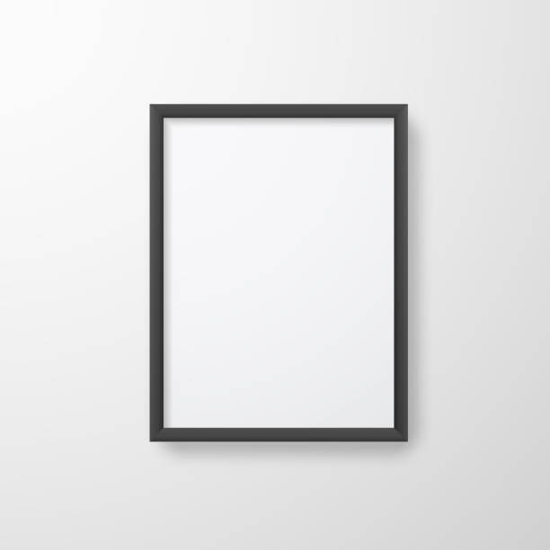 istock Photo frame for picture, poster or photo. Picture frame mock up. Vector illustration 1304569498