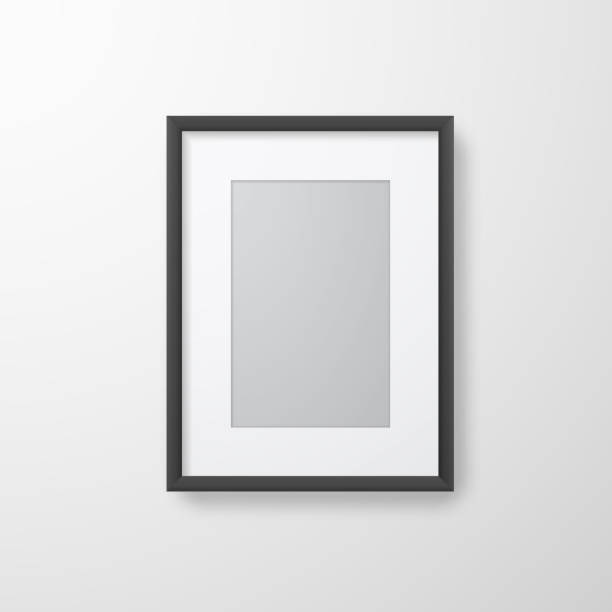istock Photo frame for picture, poster or photo. Picture frame mock up. Vector illustration 1304569503