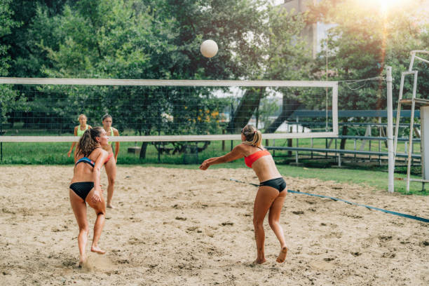 istock Female Beach Volleyball 1304576850