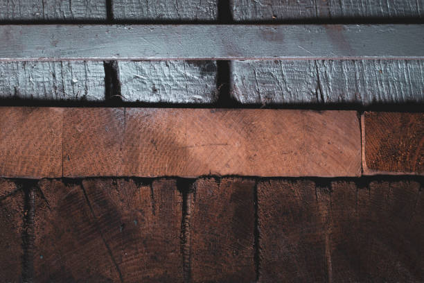 istock Old wood and metal texture. 1304578038